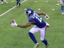 Returned to metlife stadium monday night. Video Odell Beckham One Handed Lefty Touchdown Catch