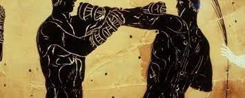 In the panhellenic games of ancient greece, wrestling, boxing and pankration were called the heavy events. the term was chosen to describe combative contests in those arts because they were not only crowd favorites but also the domain of the larger and heavier athlete. The Bloody Deadly Heavy Fights Of Ancient Greece