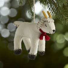 Sleepy Goat Felt Ornament Felt Ornaments Patterns Felt Ornaments Felt Animals