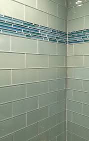 Glass accent tiles for bathroom. Blue In Kitchen Archives Inspired Remodels