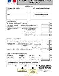 Calcul de l'impôt 2021 sur les revenus 2020 calcul de l'impot 2021 sur les revenus 2020: Impot 2016 Assistantes Maternelles Net