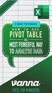 Excel Tips How To Use Pivot Tables The Most Powerful Way To Analyse Data Video Microsoft Excel Tutorial Excel Shortcuts Microsoft Excel