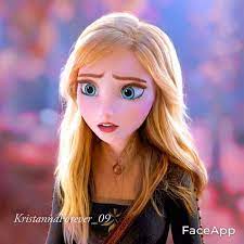 Kristannaforever 09 Publico En Su Perfil De Instagram I Was Testing The App And That S How Anna Lo Disney Princess Images Disney Princess Frozen Anna Disney