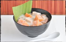 Bubur cha cha is a creamy, sweet malaysian dessert consists of yam , sweet potato, sago pearls, tapioca noodles, coconut milk. How To Make Bubur Cha Cha Jackie M