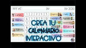 Ver más ideas sobre preescolar, etiquetas preescolares, actividades para preescolar. Crea Tu Calendario Interactivo Archivo De Regalo Youtube