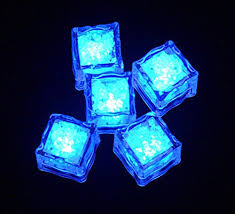 Led Litecubes Brand Ice Cubes Blue Glowy Shit