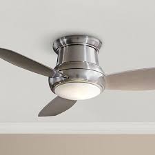 52 minka aire concept ii™ white hugger ceiling fan. 52 Minka Aire Concept Ii Brushed Nickel Hugger Ceiling Fan 70521 Lamps Plus Hugger Ceiling Fan Ceiling Fan Brass Ceiling Fan
