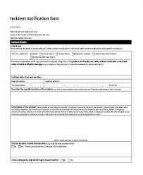 Health And Safety Incident Report Form Template 3 Professional Templates Di 2020