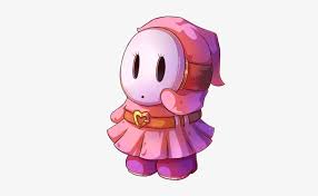 Shy guys are antagonists in the super mario franchise known for wearing hooded robes and white masks with large eye holes. Shy Girl By Cavea Shy Girls Shy Guy Super Mario Bros Pink Shy Guy Mario Png Image Transparent Png Free Download On Seekpng