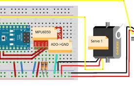 Gyro Stabilizer W Arduino And Servo Arduino Gyro Microcontrollers
