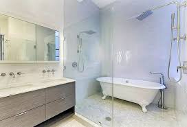 Shop wayfair for the best bath tub shower combo. Tub Inside Shower Design Ideas Bathtub Shower Combo Bathroom Tub Shower Clawfoot Tub Shower