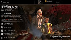 Obviously, additional characters come with these packs. Leatherface Is Now On Mortal Kombat X Mobile Rectify Gamingrectify Gaming