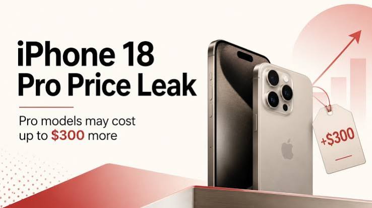 Leaked IPhone 18 Price: Pro Models Could Cost Up To $300 More