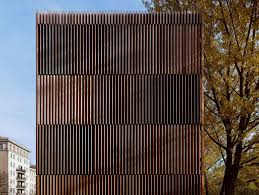 Peter W Schmidt Architekt Bda Stefan Muller Central Library Friedrichshain Kreuzberg Facade Architecture Wooden Facade Facade Design