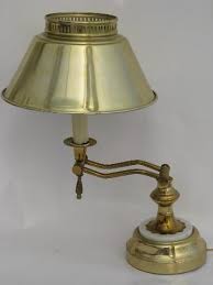 $5.00 coupon applied at checkout save $5.00 with coupon. Mid Century Brass Student Desk Lamp W Adjustable Swing Arm Tole Shade