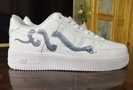 Snake Stickers For Custom Air Force 1 Custom Air Force 1 Nike Air Shoes Nike Shoes Air Force