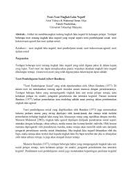 Feb 09, 2009 · pengurusan tingkah laku. Sinopsis Kursus Ini Merangkumi Konsep Teori Dan Pendekatan Kepemimpinan Serta Aplikasinya Dalam Membuat Keputusan Di Institusi Pendidikan
