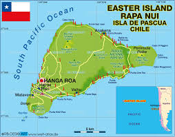 And it is that when we try to find this tiny piece of land on the map, it is easier to find a needle in a haystack. Hangaroa Easter Island Cruise Port