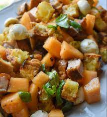 Panzanella Salad Recipe Cantaloupe Pork Belly