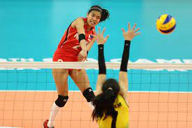 She was a member of the collegiate varsity women's. Alyssa Valdez Jaja Santiago Banner Ph S Asian Games Pool