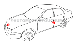 Land Rover Paint Code Locations Touch Up Paint