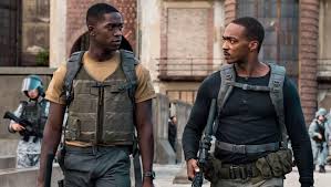 Before suiting up as marvel's falcon again on disney+, anthony mackie produces and stars in outside the wire, a futuristic action vehicle that thinks inside the box and feels as generic as its title. Ymbrinltadnbgm