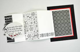 Fold your second piece of paper. Panel Pull Out Card Tutorial Splitcoaststampers