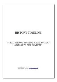 free ebook pdf download world history timeline world