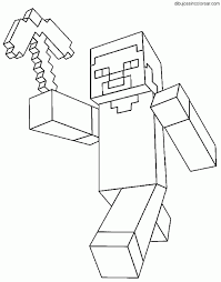 Dibujos Para Colorear Minecraft