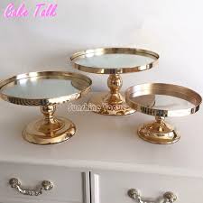 14'' metal gold round cake stand plate cupcake dessert bar wedding party z. Gold Mirror Cake Stand Electroplating Metal Cupcake Stand Grand Design Baking Love Wedding Party Dessert Table Decoration Stands Aliexpress
