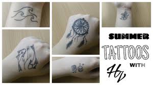 Hình xăm chữ là một cách làm đẹp thú vị dành cho mỗi người. 5 Cach Váº½ XÄƒm Giáº£ Báº±ng But Bi He Nay Báº¡n Pháº£i Thá»­ 5 Tattoos You Have To Try This Summer Youtube
