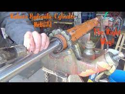 In this video we will rebuild a hydraulic cylinder at home in my garage. Kubota Hydraulic Cylinder Rebuild Youtube
