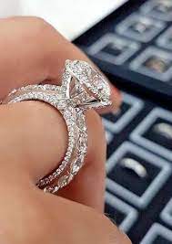 3 50 Ct D Vvs1 Diamond Engagement Ring Round Ladies Wedding Band White Gold Over Round Diamond Engagement Rings Womens Engagement Rings Beautiful Wedding Rings
