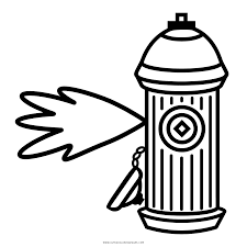 Fire hydrant coloring page from people category. Feuerhydrant Ausmalbilder Ultra Coloring Pages
