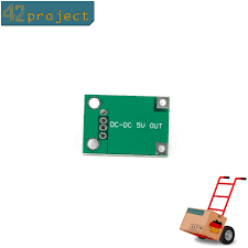 You can notice that the mt3608 is an ic, and the module is a circuit built around the ic to make it work as an adjustable converter. Spannungswandler Dc Dc Boost 1v Bis 5v Zu 5v 500ma Step Up Schaltregler Modul 42project Net