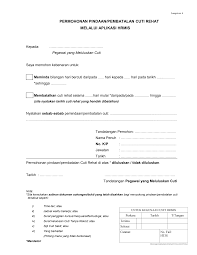 Nah, glints punya 4 contoh surat cuti kerja untuk beragam alasanmu, yaitu sakit, melahirkan, berkabung, dan cuti tahunan. Https Hsbas Moh Gov My Images Borang Sumber Manusia Cuti Batal Cuti Pdf
