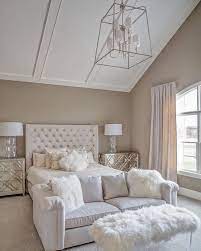 This elegant bedroom features a custom bed from vanguard furniture, while the 30″w nightstands are from ballard designs. Pin By Shayland Weist On Bedrooms Bedroom Interior Home Decor Bedroom Bedroom With Sitting Area