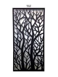 Whether you use permanent, fixed panels or modular screens don't have to sit out in the open to be useful. Deco Metal Screens Wall Art Garden Screens Autumn Decorative Metal Screen Metal Screen Outdoor Metal Wall Art
