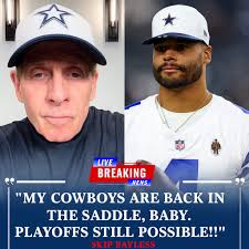 They told us it was over… They said the season was done… They laughed. They  doubted. They celebrated too early… But guess what? The Cowboys aren't done  yet. Back in the saddle.