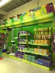 Lime Green Is An Exciting Color To Use As The Theme For A Display We Love This As The Base Colour For This Swiffer Displa Pop Display Swiffer Display Design