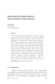 Dalam konteks ini, media melaporkan kejadian, tingkah laku, identiti, hubungan sosial dan nilai masyarakat. Https Journal Iainkudus Ac Id Index Php Komunikasi Article Download 2912 2083