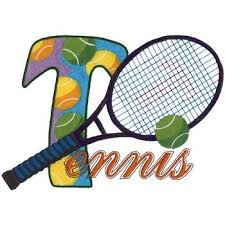 Tennis Logo Embroidery Design Weisheiten Tcm