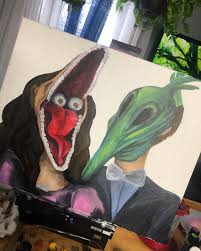 Beetlejuice wiki covers the film and animated series based on the character betelgeuse/beetlejuice. Watch The Best Youtube Videos Online In Progress Beetlejuice Barbaraan Halloween Canvas Paintings Canvas Art Painting Scary Paintings
