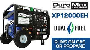 Built for activities including home backup, jobsite, recreation, camping, rv use, and more. Duromax Xp12000eh 12000 Watt 457cc Portable Dual Fuel Gas Propane Gene Duromax Power Equipment