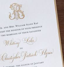 Scriptura Gold Engraved Monogram Wedding Invitation Monogram Wedding Invitations Wedding Invitations Custom Wedding Invitations