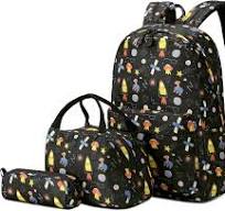 Ecodudo - Morral ligero para niños y niñas, lindas mochilas escolares con  lonchera