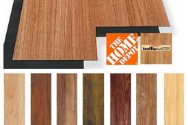 Trafficmaster laminate flooring is inexpensive and recommended for those that want to try their hand at flooring a room the easy way. Allure Vinyl Flooring