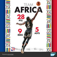 The two made history for indiana basketball victor oladipo had 19 points and 7 boards to help spoil jason kidd's coaching debut for the nets. Nba Africa Nbaafricagame Mvp Victor Oladipo Went For A Facebook