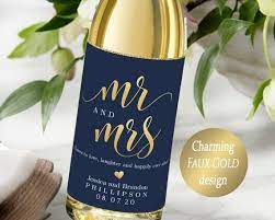 Wedding Wine Bottle Labels Editable Wine Personalized Wine Label Printable Sticker Labels Custom Wine Labels Mr And Mrs Pdf Instant Download Custom Wine Bottle Labels Wine Bottle Labels Wine Bottle Labels