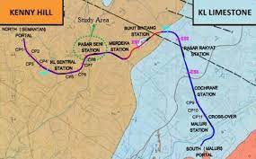 Transport minister, deputy finance minister inspect mrt putrajaya line phase one operation readiness. Klang Valley Mass Rapid Transit Kvmrt System Route And The Study Area Download Scientific Diagram